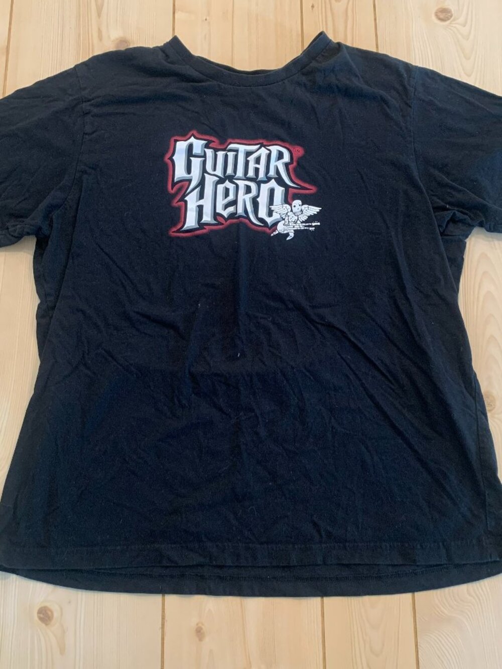 Vintage Y2K Guitar Hero Rec Octane Activision Rock Band Grunge T-Shirt Size XL